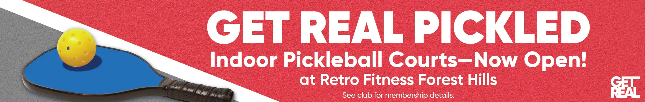 Indoor Pickleball Courts at Retro Fitness Forest Hills!